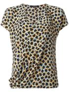 Etro V-neck Draped T-shirt