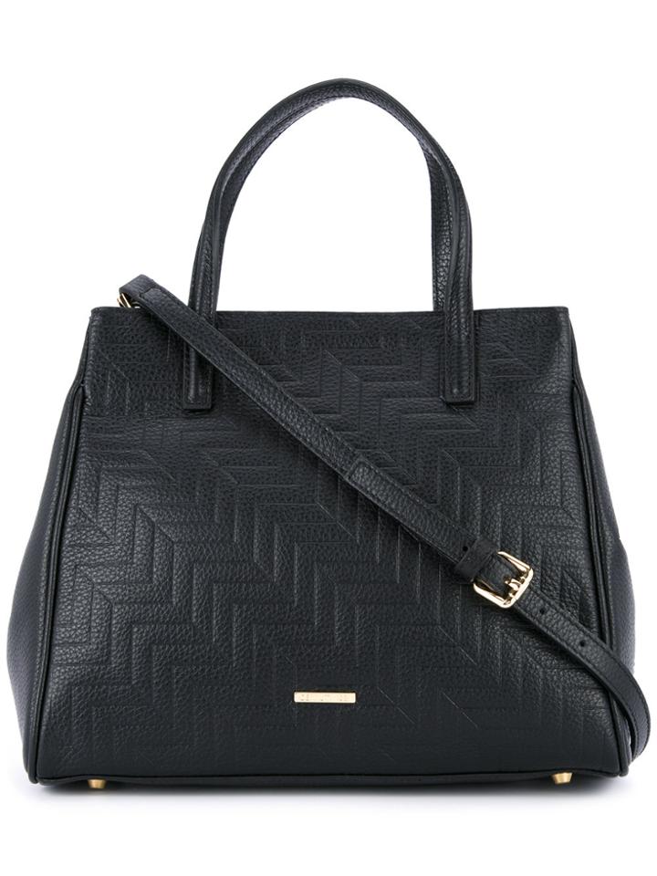 Cerruti 1881 Textured Cross Body Bag - Black