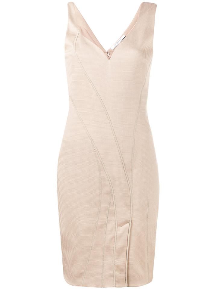 Givenchy Sleeveless Asymmetrical Dress - Pink & Purple