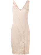 Givenchy Sleeveless Asymmetrical Dress - Pink & Purple