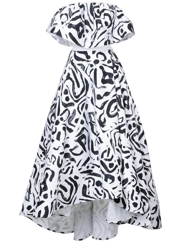 Maticevski - Ruffled Ball Gown - Women - Silk/cotton/nylon/spandex/elastane - 8, White, Silk/cotton/nylon/spandex/elastane