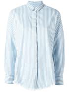 Iro Striped Shirt, Women's, Size: 36, Blue, Cotton/modal