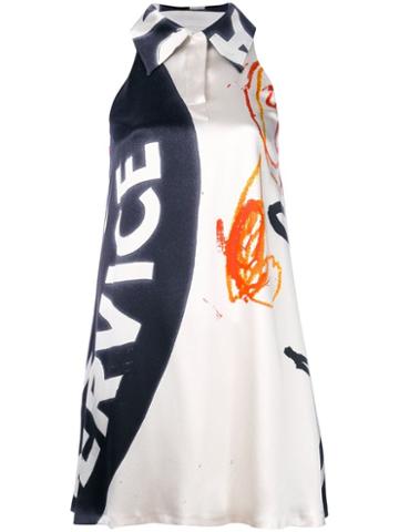 Stephen Sprouse Pre-owned Pontiac Dress - White
