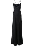 Dvf Diane Von Furstenberg Backless Gown - Black