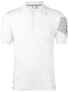 Moncler Gamme Bleu - Chevron Sleeve Polo - Men - Cotton - 0, Nude/neutrals, Cotton