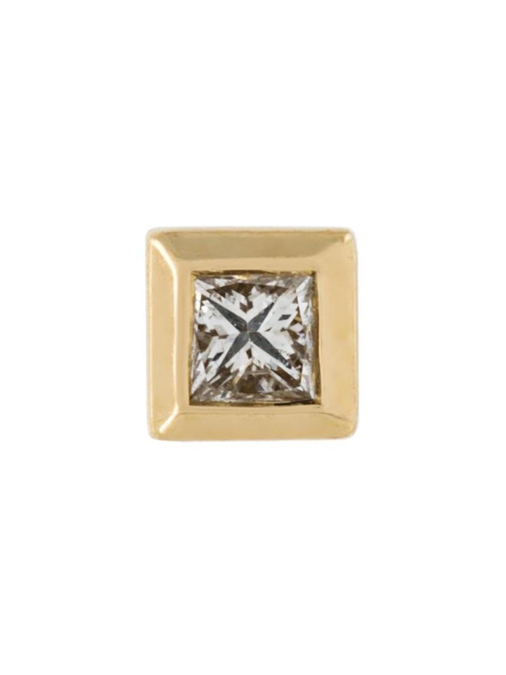 Maria Black 'odette Blanc' Diamond Stud Earring - Metallic