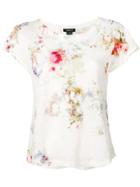Avant Toi Tie-dye Effect T-shirt - White
