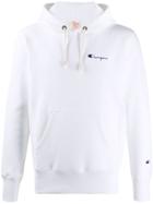 Champion Branded Relaxed-fit Hoodie - White