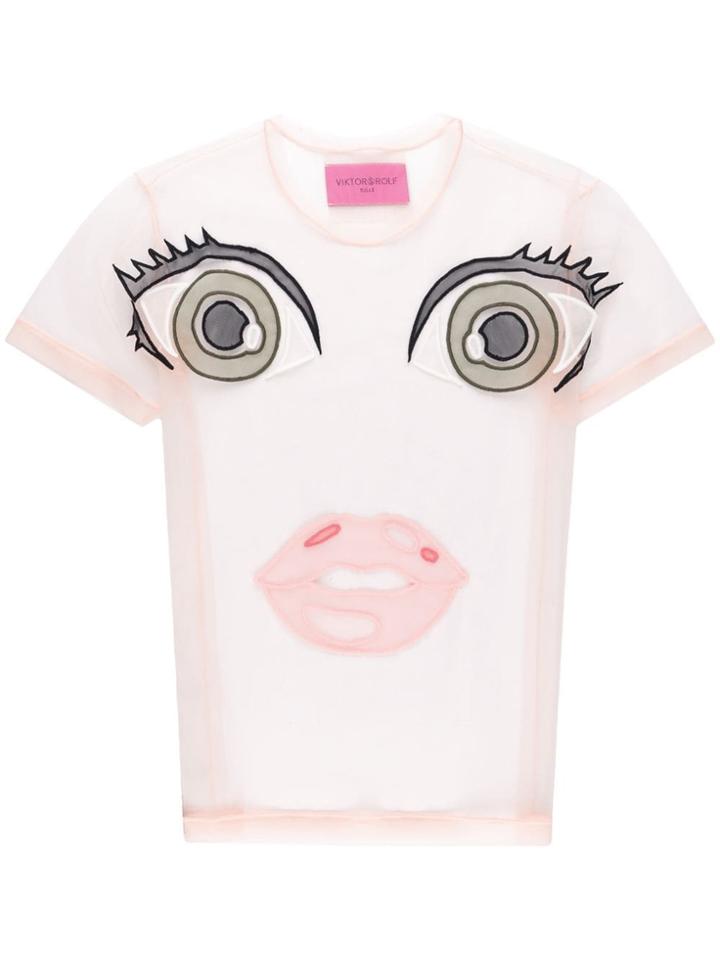 Victor & Rolf Action Dolls Motif T-shirt - Pink