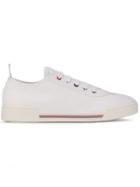 Thom Browne Canvas Lace-up Sneakers - White