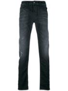 Diesel Distressed Slim-fit Jeans - Grey