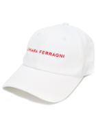 Chiara Ferragni Logo Patch Cap - White