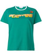Mira Mikati Unstoppable Embroidered Snap Side T-shirt - Green