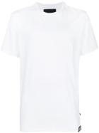 Philipp Plein Skull Embroidered T-shirt - White