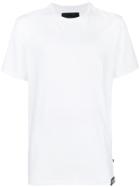 Philipp Plein Skull Embroidered T-shirt - White