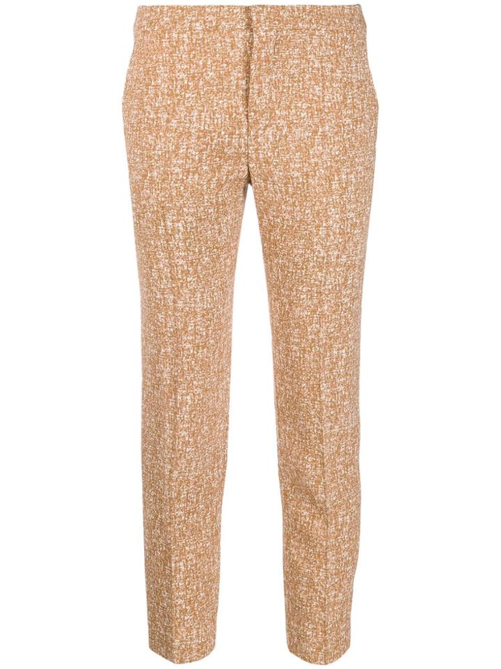 Chloé Classic Capri Trousers - Brown