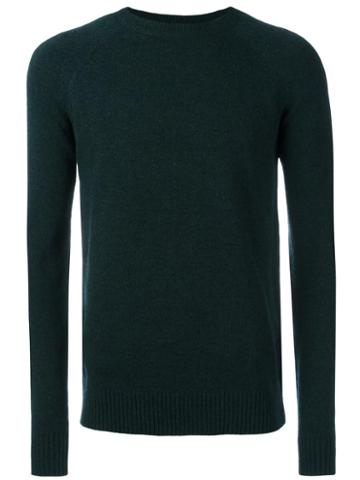 Barbour Heritage Crew Neck Jumper, Men's, Size: Xxl, Green, Wool
