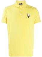 Karl Lagerfeld Karl Logo Polo Shirt - Yellow