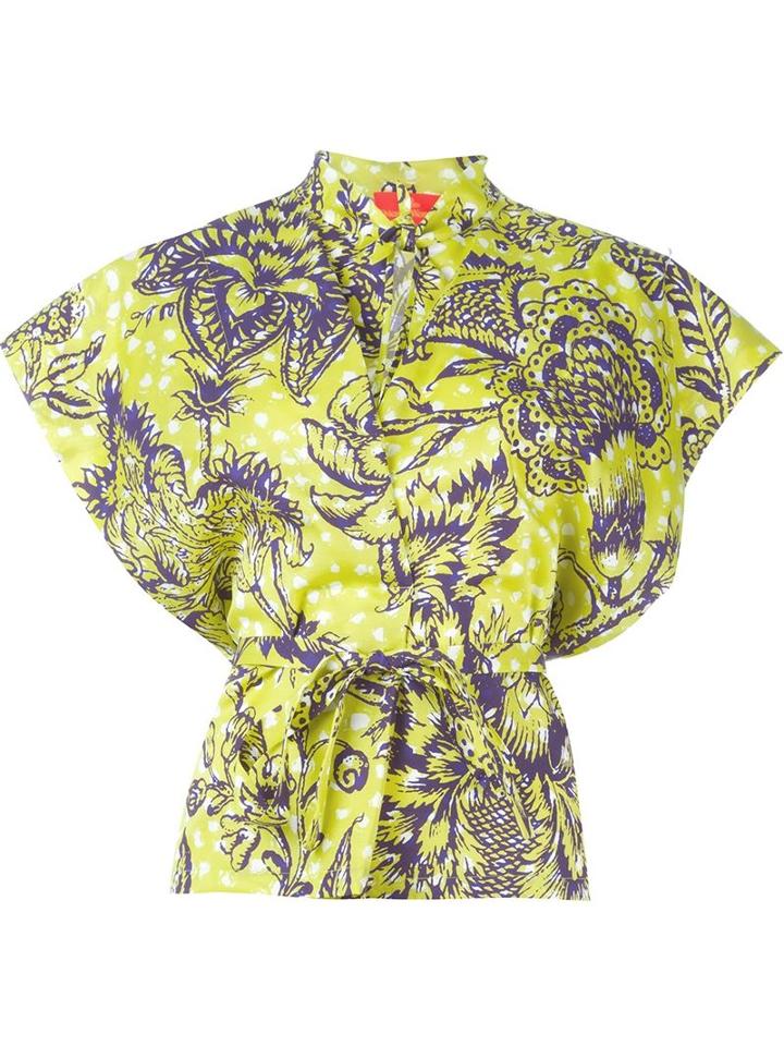 Vivienne Westwood Red Label Printed Kimono Sleeve Top