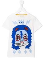 Gucci Kids Lion Print T-shirt, Boy's, Size: 8 Yrs, White