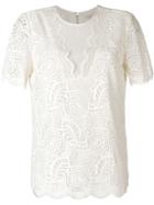 Michael Michael Kors Lace T-shirt - White