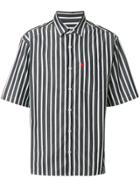 Ami Alexandre Mattiussi Striped Shirt - Black