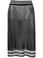 Maison Margiela Banded Sheer Basket Skirt - Black