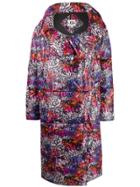 Ugg Australia Graffiti Print Oversized Jacket - Pink