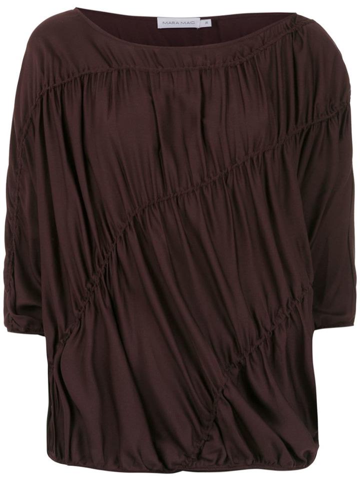 Mara Mac Gathered Top