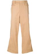 Di Liborio Wide-leg Long Trousers - Nude & Neutrals