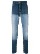 Diesel - Contrast Jeans - Men - Cotton/polyester/spandex/elastane - 30, Blue, Cotton/polyester/spandex/elastane