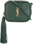 Saint Laurent 'monogram Blogger' Crossbody Bag, Women's, Green