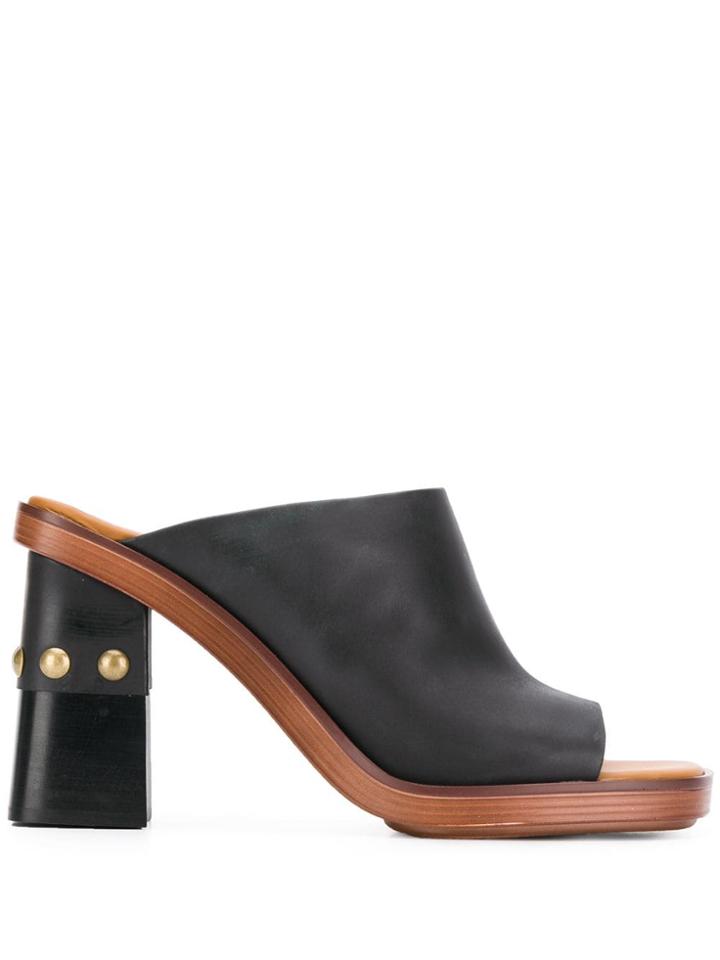 See By Chloé High Heel Mules - Black