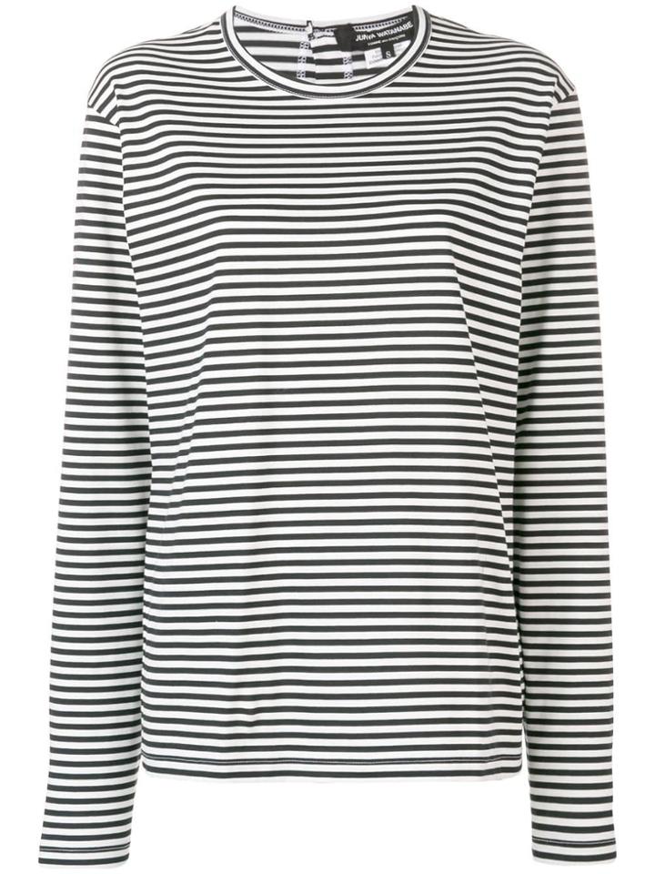 Junya Watanabe Striped Top - Black