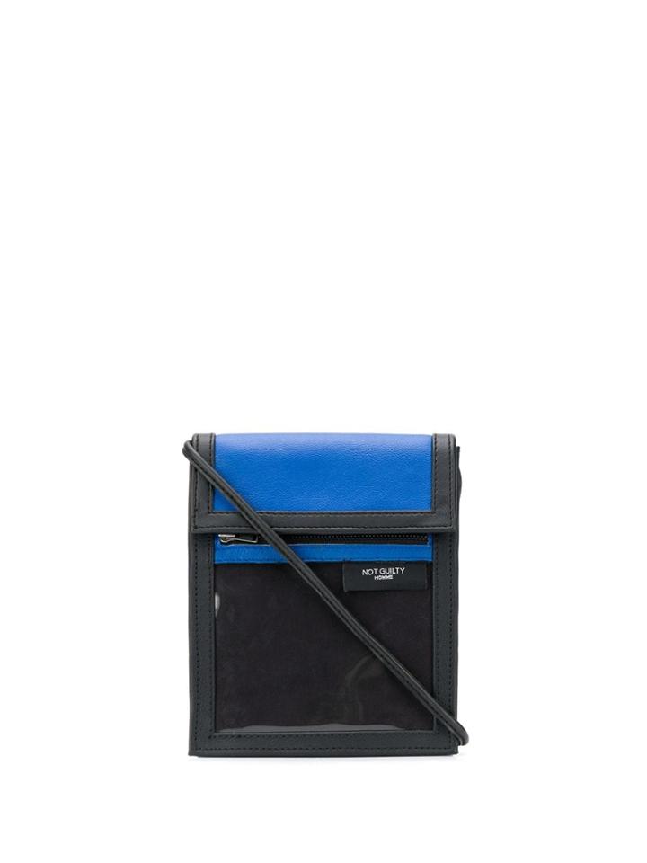 Not Guilty Homme Touch Strap Crossbody Bag - Black
