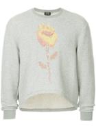 Selfmade By Gianfranco Villegas Embroidered Sweatshirt - Grey