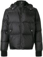 Gucci Gg Jacquard Padded Jacket - Black