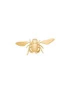 Elena Makri Oversized Fly Ring - Metallic