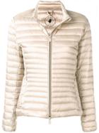 Save The Duck Fitted Quilted Jacket - Neutrals