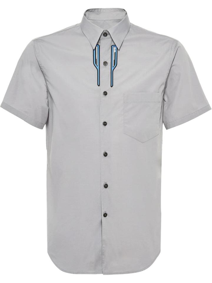 Prada Cotton Poplin Shirt - Grey