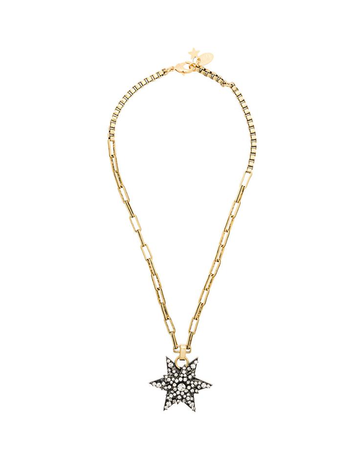 Radà Star Pendant Necklace - Metallic