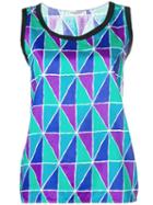 Yves Saint Laurent Pre-owned Geometric Print Tank Top - Multicolour