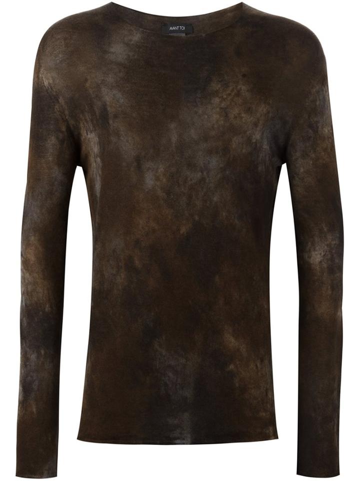 Avant Toi Tie-dye Jumper