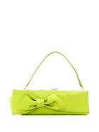 Paule Ka Bow-detail Clutch - Green