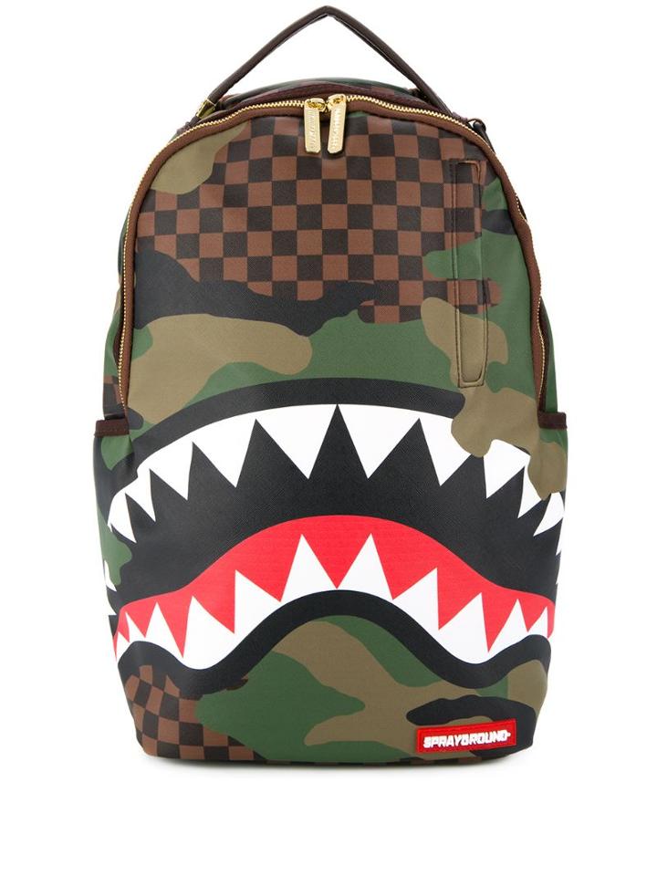 Sprayground Shark Mouth Backpack - Green