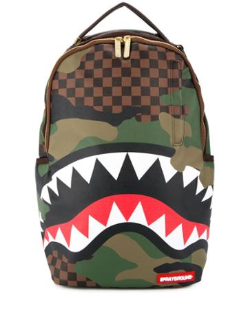 Sprayground Shark Mouth Backpack - Green