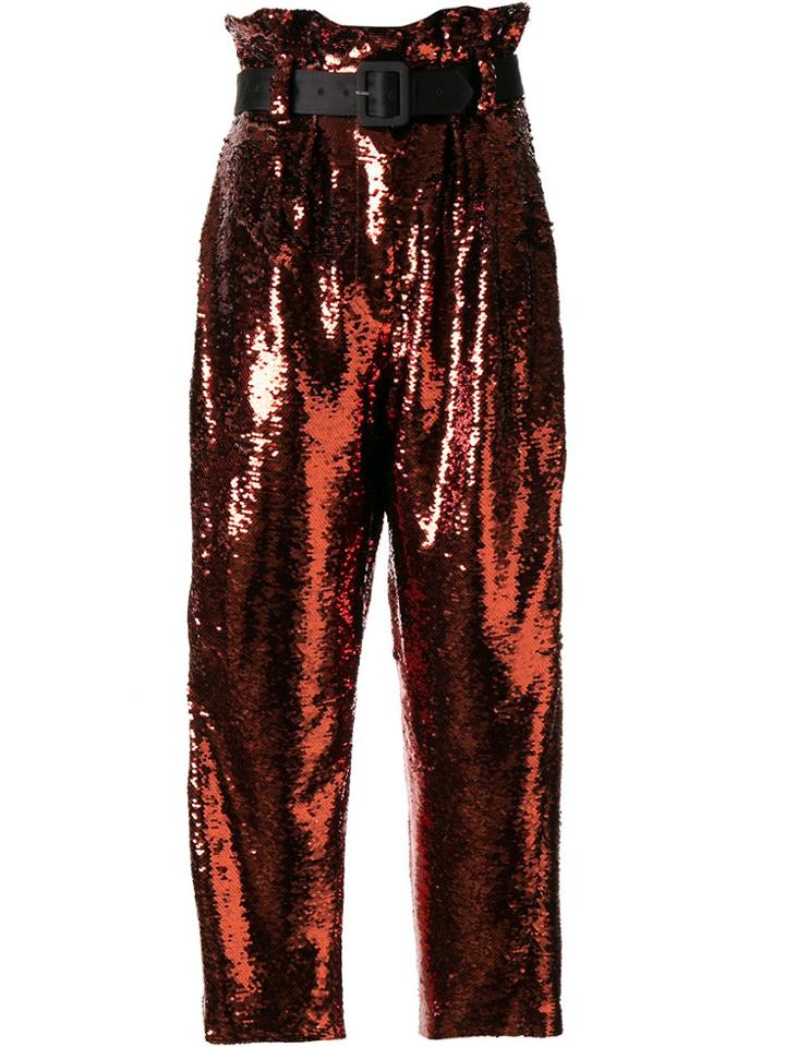 Racil Divine Sequin Embroidered Trousers