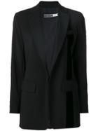 Sport Max Code Stripe Detail Blazer - Black
