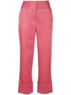 Marina Moscone Tailored Trousers - Pink