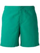 Orlebar Brown 'bulldog Parrot' Swim Shorts - Green
